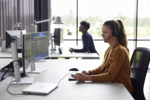 HP Poly EncorePro 525 Microsoft Teams Certified Stereo with USB-A Headset