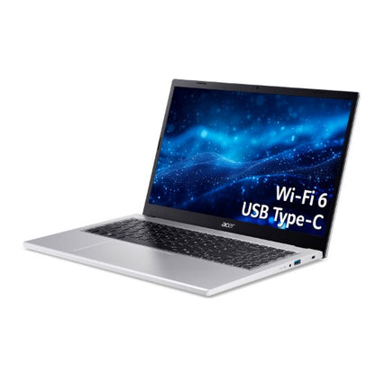 Acer Extensa 15 EX215-57 i5-13420H 16GB 512GB W11P Intel® Core™ i5 Laptop 39.6 cm (15.6") Full HD DDR5-SDRAM SSD Wi-Fi 6 (802.11ax) Windows 11 Pro Silver