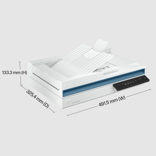 HP ScanJet Pro 3600 f1 Flatbed scanner 1200 x 1200 DPI A4 White