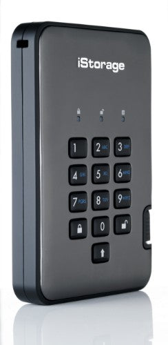 iStorage diskAshur PRO² HDD 1TB | Secure Portable Hard Drive |FIPS 140-2 Level 2, NCSC CPA, NLNCSA BSPA & NATO Restricted | AES-XTS 256-bit Hardware Encryption | PIN protected | OS & Platform Independent |GDPR, TAA Compliant|Brute force hack defence | Dus