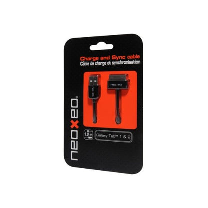 Neoxeo X250K25003 mobile phone cable Black 1.2 m USB A Samsung 30-pin