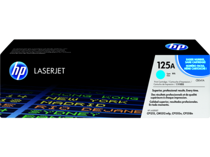 HP CB541A/125A Toner cartridge cyan, 1.4K pages ISO/IEC 19798 for HP CLJ CP 1210