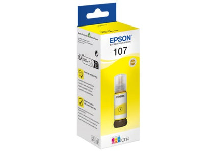Epson C13T09B440/107 Ink cartridge yellow, 7.2K pages 70ml for Epson ET-18100