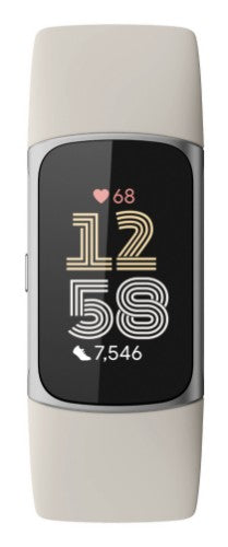Fitbit Charge 6 AMOLED Wristband activity tracker Silver
