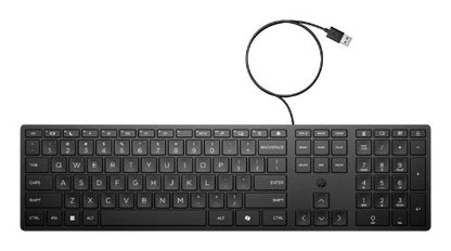HP 320K WD keyboard Office USB Black