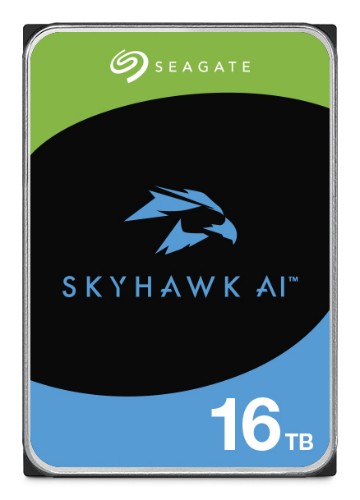 Seagate SkyHawk AI ST16000VE005 internal hard drive 16 TB 7200 RPM 512 MB 3.5" Serial ATA III
