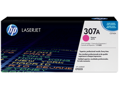 HP CE743A/307A Toner cartridge magenta, 7.3K pages ISO/IEC 19798 for HP CLJ CP 5220