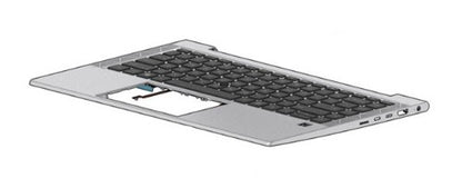 HP M07089-081 laptop spare part Keyboard