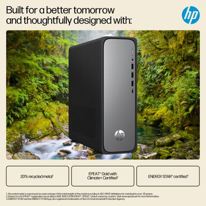 HP OmniDesk Slim S03-0006na Intel® Core™ i7 i7-14700 16 GB DDR5-SDRAM 1 TB SSD Windows 11 Home Tower PC Silver