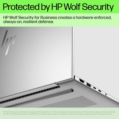 HP EliteBook G11 Intel Core Ultra 7 155U Laptop 40.6 cm (16") WUXGA 16 GB DDR5-SDRAM 512 GB SSD Wi-Fi 6E (802.11ax) Windows 11 Pro AI PC Silver