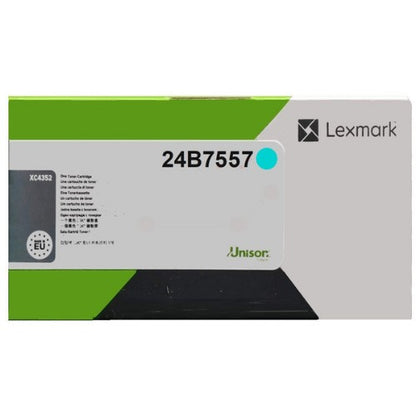 Lexmark 24B7557 Toner-kit cyan Project, 15K pages ISO/IEC 19752 for Lexmark XC 4352