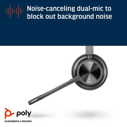 HP Poly Voyager 4320 USB-C Headset +BT700 dongle