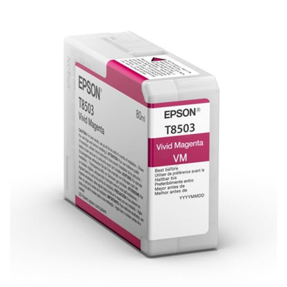Epson C13T85030N/T8503 Ink cartridge magenta 80ml for Epson SC-P 800