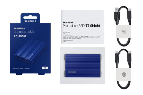 Samsung MU-PE1T0R 1 TB USB Type-C 3.2 Gen 2 (3.1 Gen 2) Blue