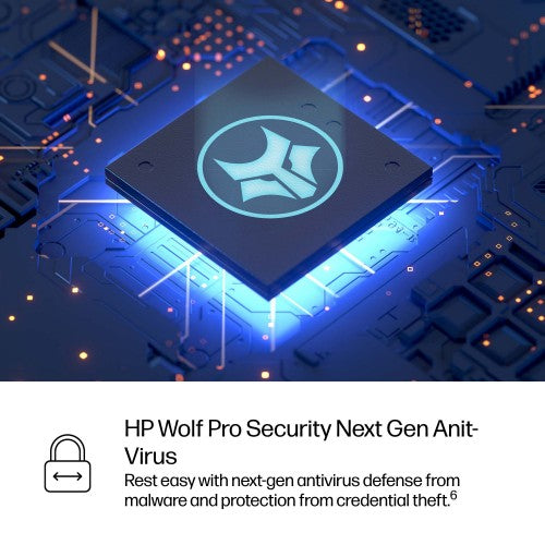 HP ProBook 4 G1q Next Gen AI PC Wolf Pro Security Edition Copilot+ PC Qualcomm Snapdragon X1-26-100 Laptop 35.6 cm (14") WUXGA 32 GB LPDDR5x-SDRAM 1 TB SSD Wi-Fi 7 (802.11be) Windows 11 Pro Silver