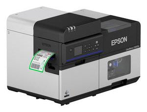 Epson ColorWorks C8000e (BK) label printer Inkjet Colour 600 x 1200 DPI 300 mm/sec Wired & Wireless Ethernet LAN