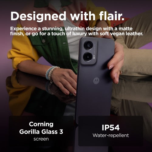Motorola moto G35 5G 17.1 cm (6.72") Dual SIM Android 14 USB Type-C 4 GB 128 GB 5000 mAh Black