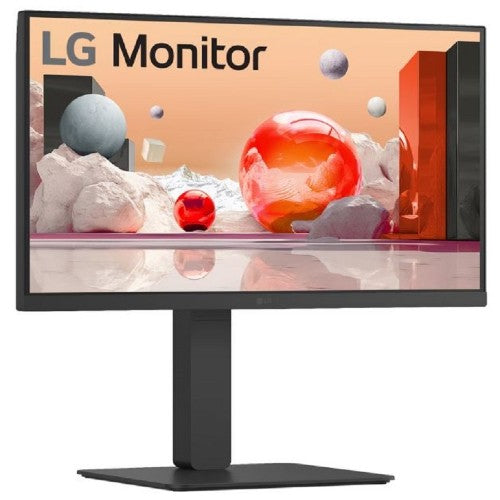 LG 24BA750-B computer monitor 60.5 cm (23.8") 1920 x 1080 pixels Full HD LCD Tabletop Black