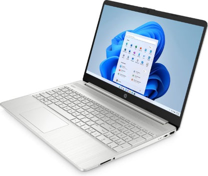 HP 15s-fq5021na Intel® Core™ i5 i5-1235U Laptop 39.6 cm (15.6") Full HD 8 GB DDR4-SDRAM 256 GB SSD Wi-Fi 5 (802.11ac) Windows 11 Home Silver