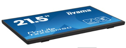 iiyama ProLite T2255MSC-B1 computer monitor 54.6 cm (21.5") 1920 x 1080 pixels Full HD LCD Touchscreen Black