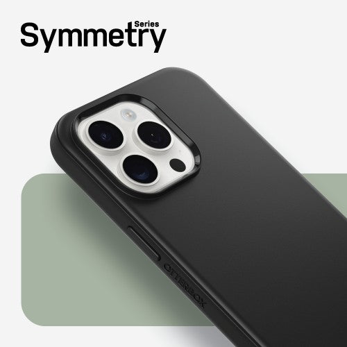OtterBox Symmetry Series for iPhone 15, Black
