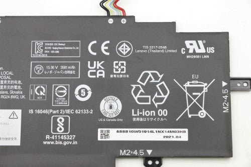 Lenovo 5B10W13976 laptop spare part Battery