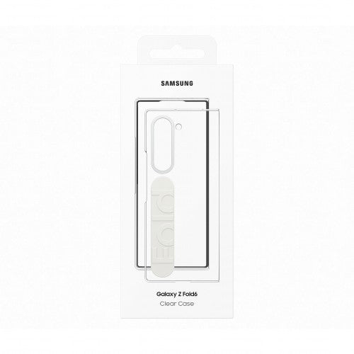 Samsung EF-QF956CTEGWW mobile phone case 19.3 cm (7.6") Cover Transparent