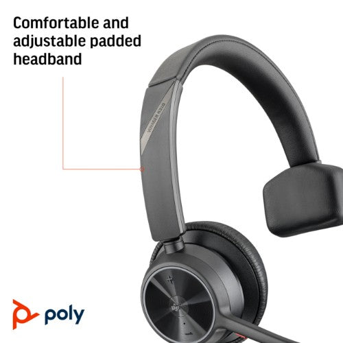 HP Poly Voyager 4310 Microsoft Teams Certified USB-A Headset +BT700 dongle