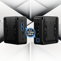 MSI Cubi NUC 1M Intel Core 5 120U Desktop PC, NUC, SFF, Mini Computer, HTPC, (16GB RAM, 512GB Storage, Windows 11 PRO), Intel Graphics/DDR5/Dual ThunderBolt 4/Dual HDMI/Dual LAN/WiFi 6E/BT 5.3/VESA