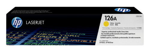 HP CE312A/126A Toner yellow, 1K pages ISO/IEC 19798 for HP LJ Pro CP 1025