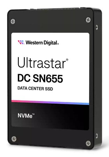 Western Digital Ultrastar DC SN655 3.84 TB U.3 PCI Express 4.0 NVMe 3D TLC NAND