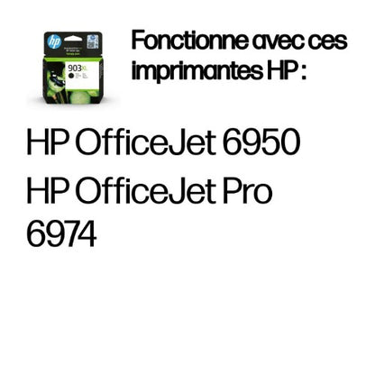 HP T6M15AE/903XL Ink cartridge black high-capacity, 750 pages 20ml for HP OfficeJet Pro 6860/6950