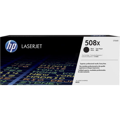 HP CF360X/508X Toner cartridge black, 12.5K pages ISO/IEC 19798 for HP CLJ M 552/E 55040
