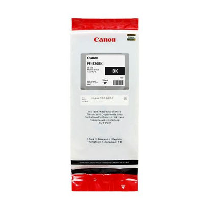 Canon 2890C001/PFI-320BK Ink cartridge black 300ml for Canon IPF GP-200/TM-200/TM-255