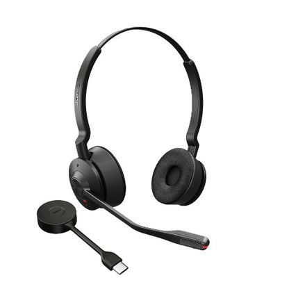 Jabra ENGAGE 55 UC STEREO Headset Wireless Head-band Office/Call center Black