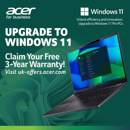Acer TravelMate P6 (TMP614-73T) Intel Core Ultra 7 155H, 16GB, 512GB SSD, 14" WUXGA, Win11Pro Notebook