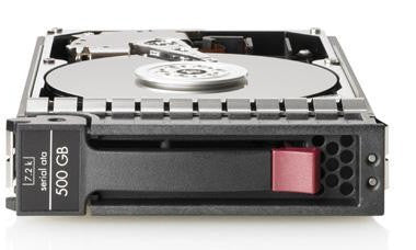 HPE 500GB 3G SATA 7200 LFF internal hard drive 7200 RPM 3.5" Serial ATA II