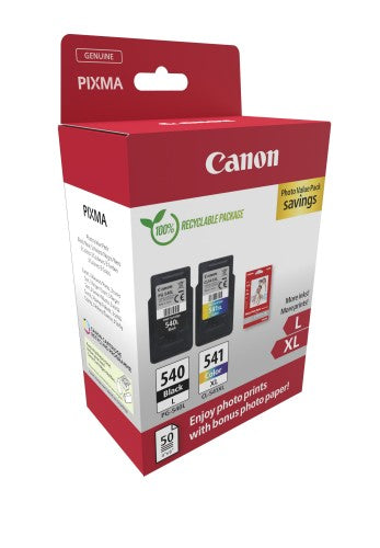 Canon 5224B012/PG-540L+CL-541XL Printhead cartridge multi pack black + color Pack=2 for Canon Pixma MG 2150/MX 370