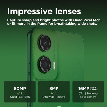 Motorola moto G35 5G 17.1 cm (6.72") Dual SIM Android 14 USB Type-C 4 GB 128 GB 5000 mAh Green