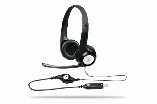 Logitech ClearChat Comfort Headset Wired Calls/Music Black