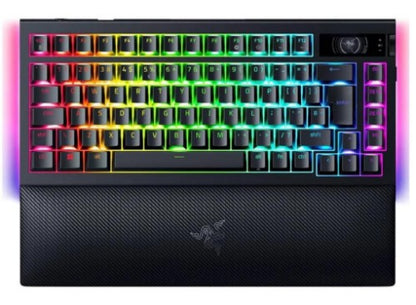 Razer BlackWidow V4 Pro keyboard Gaming USB + RF Wireless + Bluetooth QWERTY US International Black