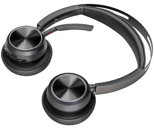 HP Poly Voyager Focus 2 USB-C-C Headset +USB-C/A Adapter