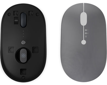 Lenovo Go Multi-Device mouse Office Ambidextrous RF Wireless + Bluetooth Optical 2400 DPI