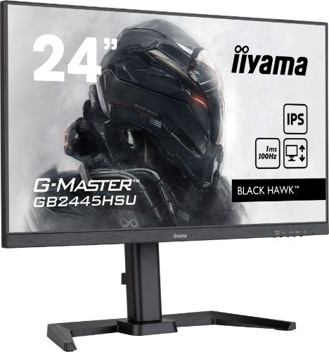 iiyama G-MASTER GB2445HSU-B2 computer monitor 60.5 cm (23.8") 1920 x 1080 pixels Full HD LED Black