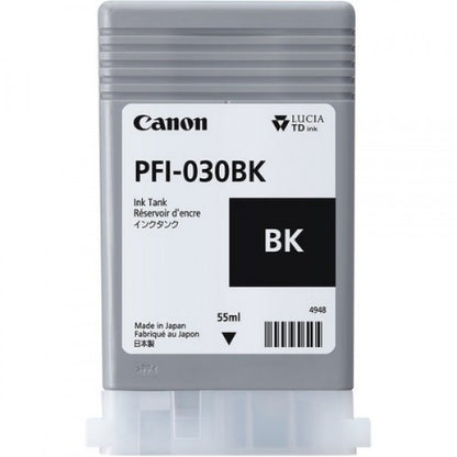 Canon 3489C001/PFI-030BK Ink cartridge black 55ml for Canon IPF TA-20/TM-240