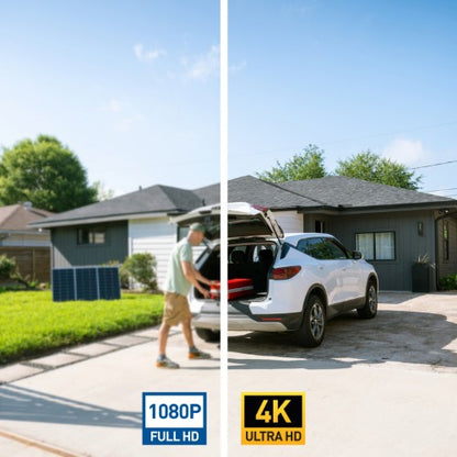 Swann MaxRanger4K™ Mini Long-Range Wireless Security System with 4 Cameras