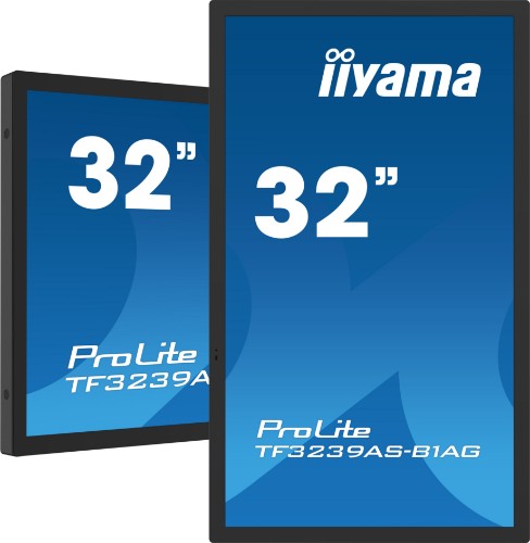 iiyama TF3239AS-B1AG computer monitor 80 cm (31.5") 1920 x 1080 pixels Full HD LED Touchscreen Black