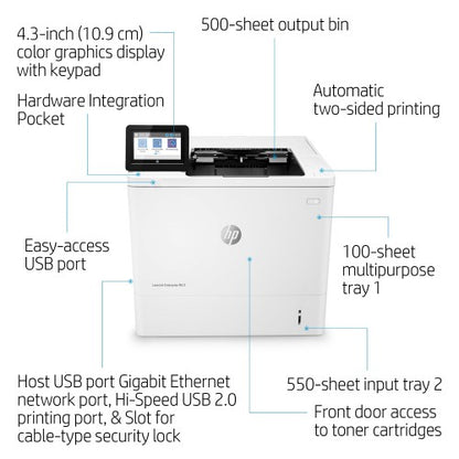 HP LaserJet Enterprise M611dn