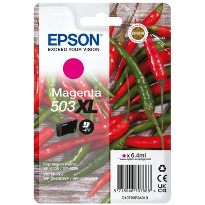 Epson C13T09R34010/503XL Ink cartridge magenta high-capacity, 470 pages 6,4ml for Epson XP-5200