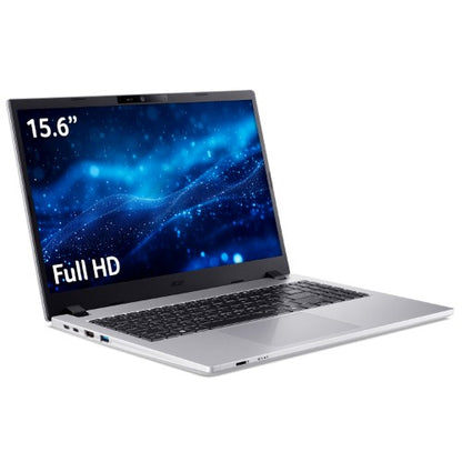 Acer TravelMate P2 TMP215-75 U5-125H 16GB 512GB W11P Intel Core Ultra 5 Laptop 39.6 cm (15.6") Full HD DDR5-SDRAM SSD Wi-Fi 6E (802.11ax) Windows 11 Pro Silver